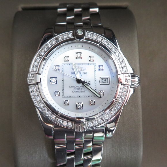 BREITLING COCKPIT Diamond Ladies Watch - Picture 5 of 15